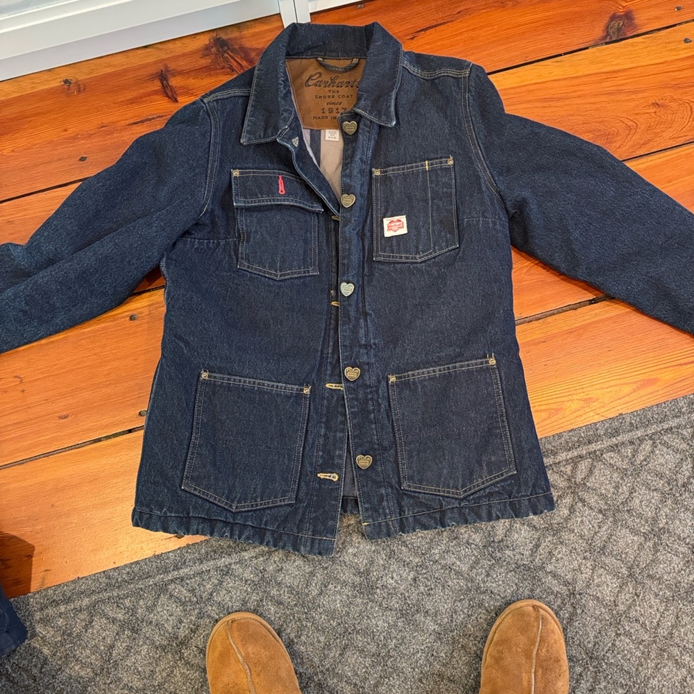 Carhartt Indigo Jean Jacket with Pockets